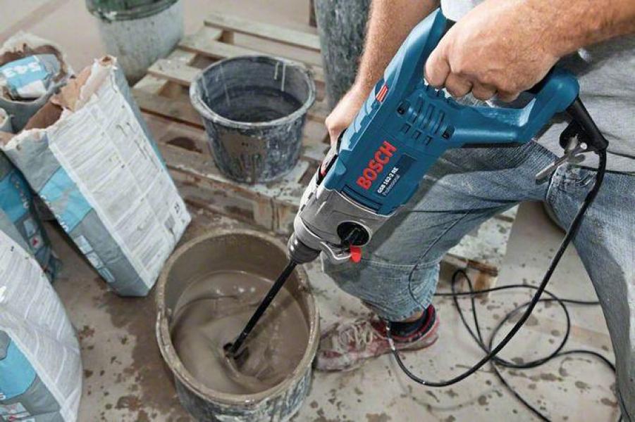 Bosch GSB 162-2 RE Professional Schlagbohrmaschine (060118B000), Zahnkranz-Bohrfutter, 840 W
