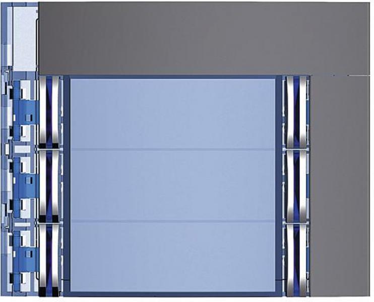 ARDEBO.de Bticino (352163) Frontblende für Ruftastenmodule mit 6 Ruftasten