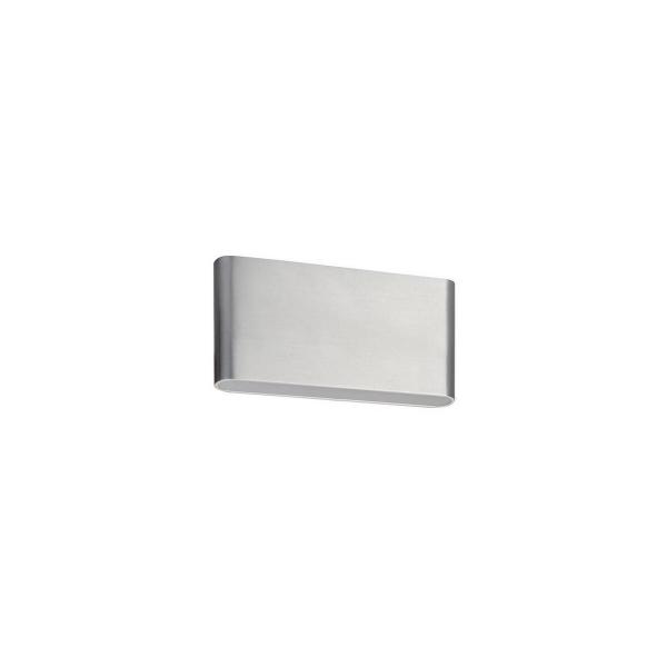 ARDEBO.de Brumberg LED-Wandanbauleuchte, IP54 alu matt, 530lm, 3000K (10046253)