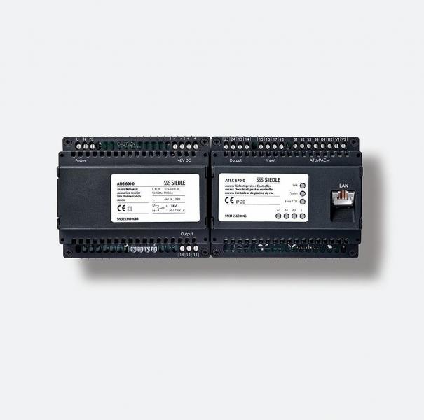 ARDEBO.de Siedle ATLC/NG670-0 Access Türlautsprecher-Controller mit Netzgerät, schwarz (200041606-00)