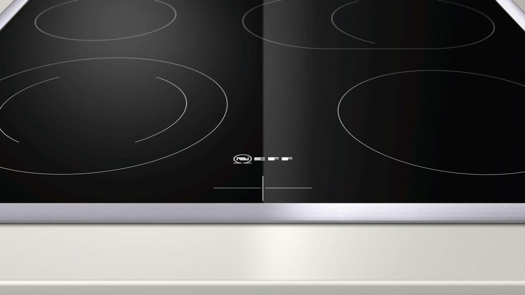 Neff XE1 EEK: A Einbauherd-Set mit Glaskeramikkochfeld (E1DCA0AN0 + M13R42N2), 60cm breit, 71L, CircoTherm, Edelstahl