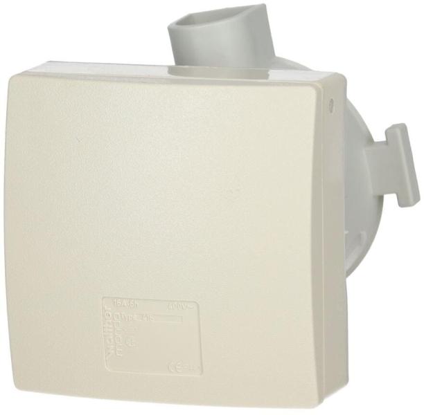 Walther Werke (416) Mondo Unterputzwandsteckdose 16A 5P 6H mit UP-Dose und Putzausgleich in lwei