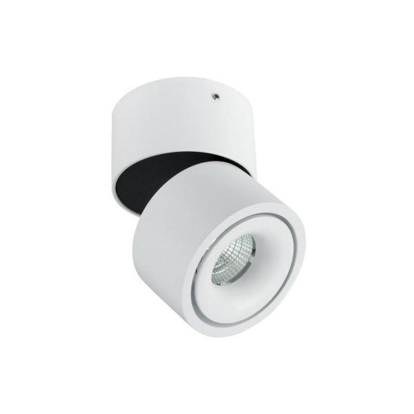 Brumberg CIRCLE LED-Anbaustrahler mit umlaufender Lichtfuge schaltbar, 6,2W, 410lm, 3000K, weiß (12062173)