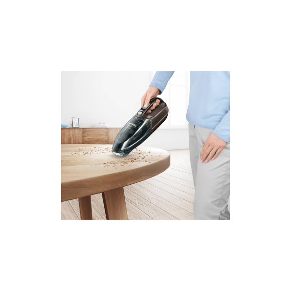 Bosch BHN16L Akku- Handstaubsauger Move Lithium 16Vmax, Bosch Lithium-Ionen Technologie, grau