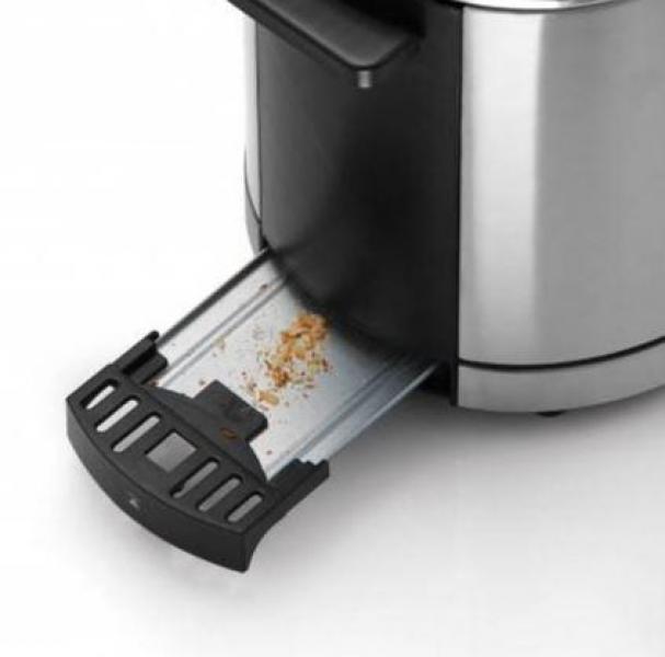WMF Lono Toaster, 900W, 2-Scheiben, Brötchenaufsatz, schwarz/edelstahl