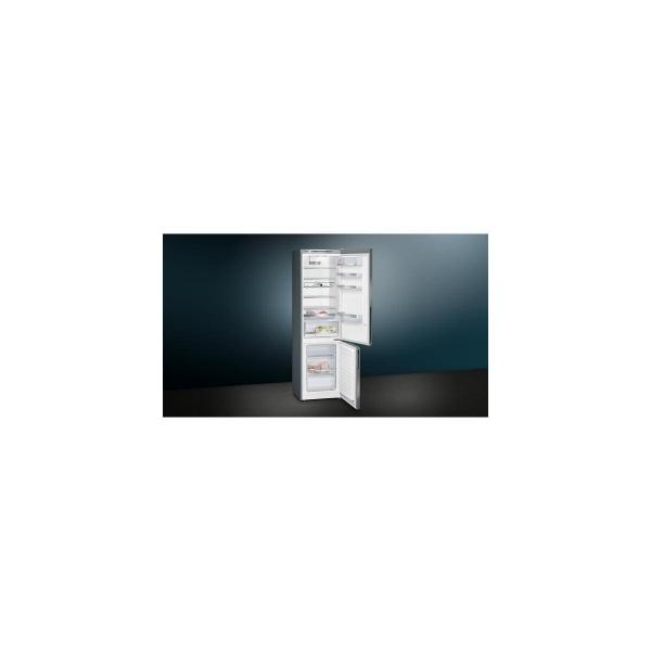 Siemens KG39E8IBA iQ500 Stand Kühl- Gefrierkombination, 60cm breit, 343L, hyperFresh, LED-Beleuchtung, antiFingerprint, lowFrost, bottleRack, Edelstahl