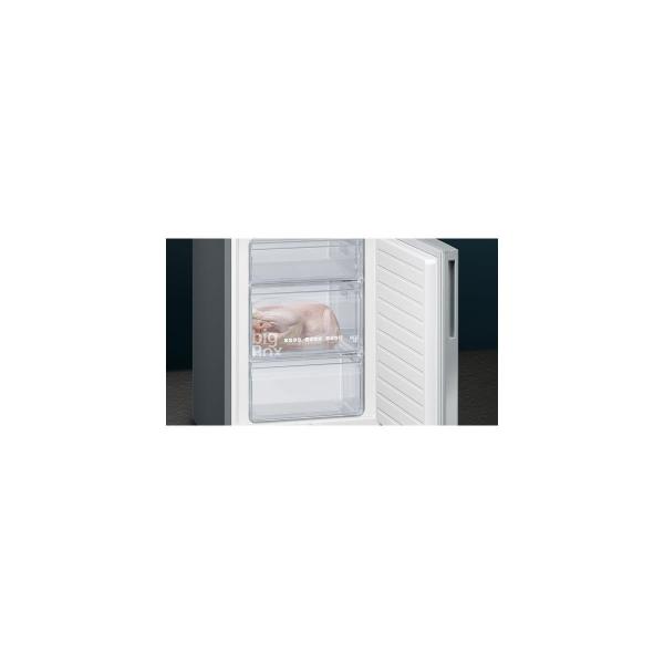 Siemens KG39E8IBA iQ500 Stand Kühl- Gefrierkombination, 60cm breit, 343L, hyperFresh, LED-Beleuchtung, antiFingerprint, lowFrost, bottleRack, Edelstahl