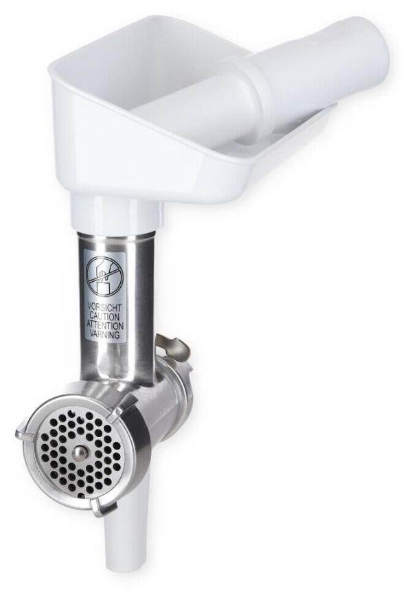Bosch MUZ5FW1 Fleischwolf, Ø 4,5mm, weiß/aludruckguss