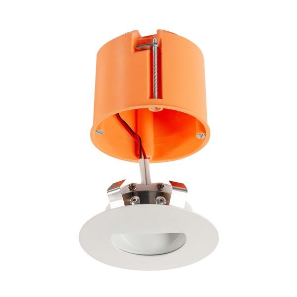 SLV WORO Indoor LED Wandeinbauleuchte, 3000K, weiß (1002922)