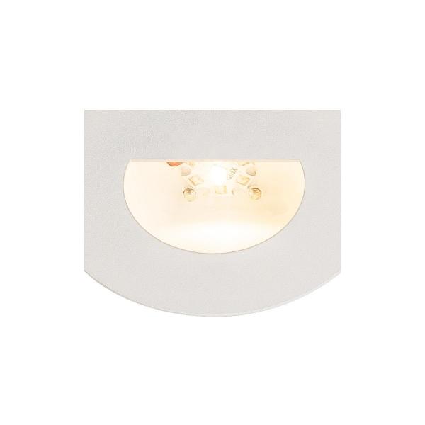 SLV WORO Indoor LED Wandeinbauleuchte, 3000K, weiß (1002922)