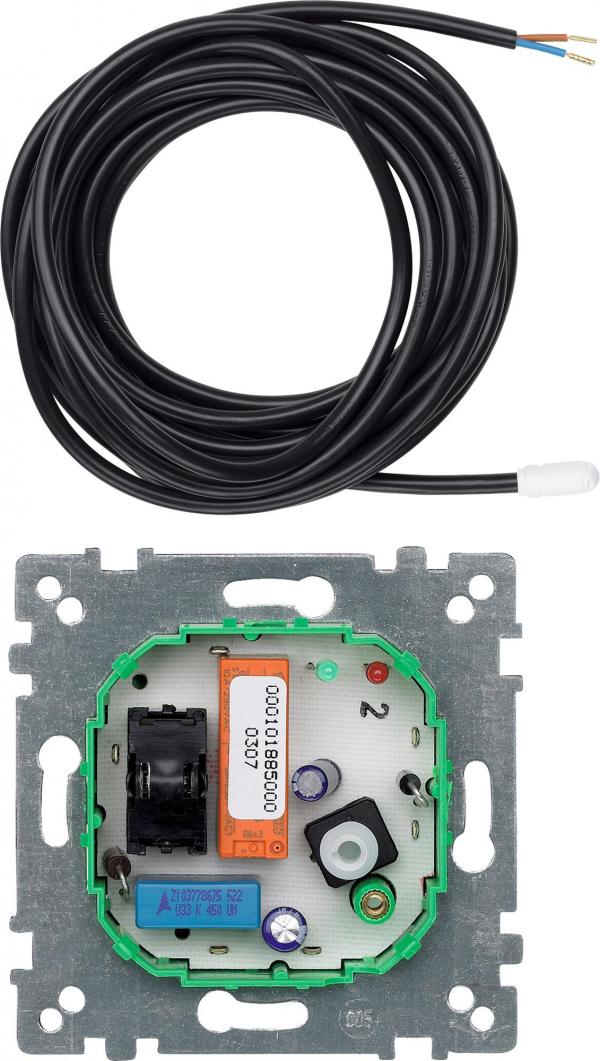 ARDEBO.de Merten Fußbodentemperaturregler-Einsatz mit Schalter, AC 230V, 10(4) A (537100)