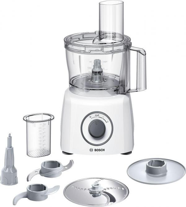 ARDEBO.de Bosch MultiTalent 3 MCM3100W Küchenmaschine, 800 W, weiß