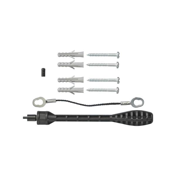 ARDEBO.de Gira 856600 Befestigungsset Aufputz-Gehäuse, System 106
