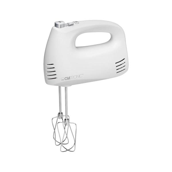 ARDEBO.de Clatronic HM 3524 Handmixer, 300W, mit Stabmixerfunktion, Turbostufe, weiß (261707)