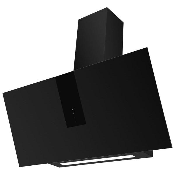 Amica KHF 666 600 S EEK: A+ Kopffreihaube, 60 cm breit, Ab-/Umluft, 700 m³h, 3 Stufen, SensorTouch, schwarz matt