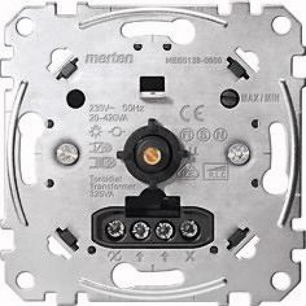 ARDEBO.de Merten Universal-Drehdimmer-Einsatz, 20-600 W/VA (MEG5139-0000)
