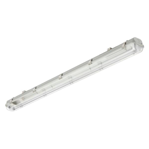 ARDEBO.de Philips Ledinaire Feuchtraumleuchte, Leergehäuse für T8-LEDtube-Lampen WT050C 2xTLED L1500, weiß (36605099)