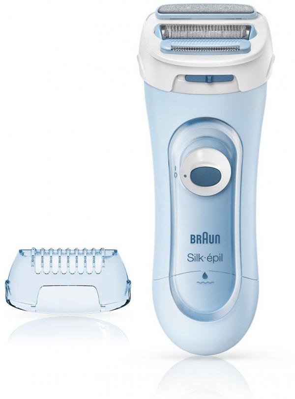 ARDEBO.de Braun LS 5160 Silk-epil, Ladyshaver Wet & Dry, blau