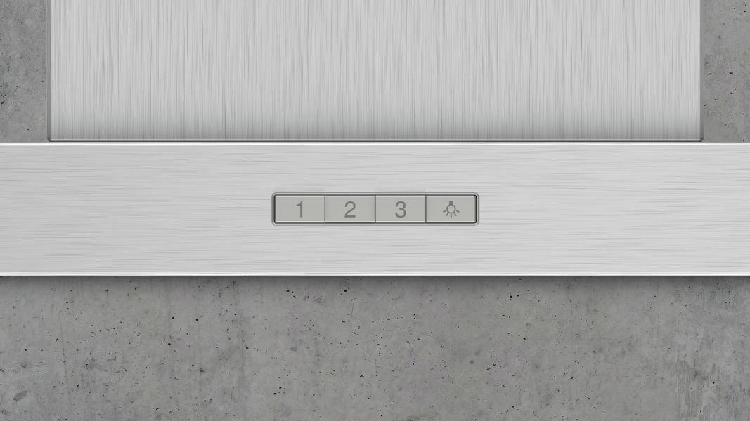 Siemens LC94BBC50 iQ100 EEK: D Wandesse, 90 cm breit, 365 m³/h, Ab-/Umluft, Edelstahl
