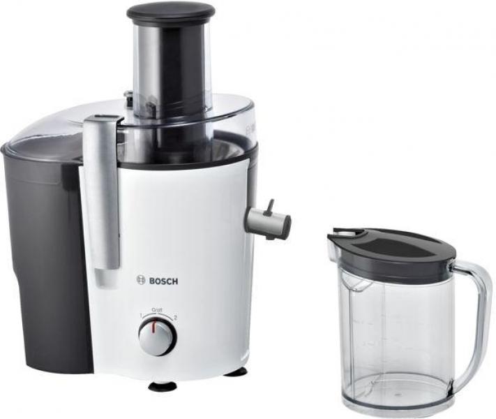 ARDEBO.de Bosch MES25A0 Entsafter VitaJuice 2, 700 W, Edelstahl-Microsieb, 2 Schaltstufen, anthrazit/weiß
