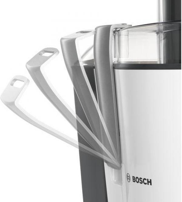 Bosch MES25A0 Entsafter VitaJuice 2, 700 W, Edelstahl-Microsieb, 2 Schaltstufen, anthrazit/weiß