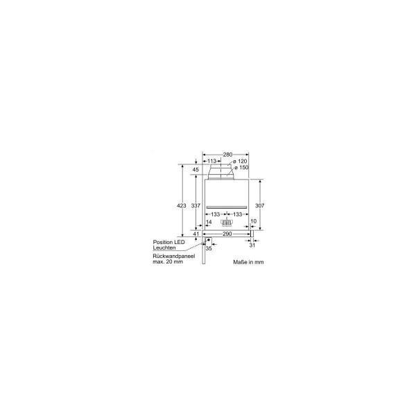 Siemens LI69SA684 EEK: A Flachschirmhaube, 60 cm breit, 935 m³/h, Ab-/Umluft, softLight, Boost-Funktion, Edelstahl