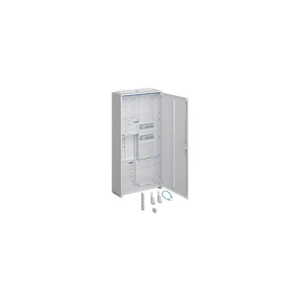 ARDEBO.de Hager ZB32ET215W3 Komplettschrank, universZ, 1 ZP, BKE-I, APZ, VT5, H=1100mm, 2-Feld, ESA, REG