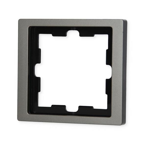 Merten D-Life Metall Rahmen, 1fach, nickelmetallic (MEG4010-6550)