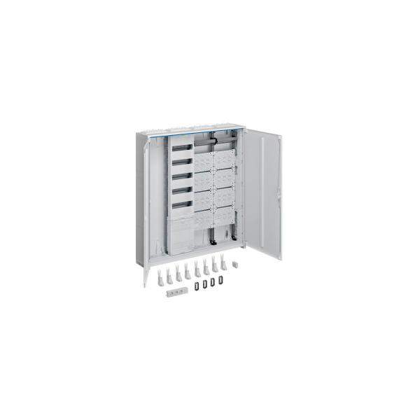 ARDEBO.de Hager ZB34APZ2 Systemschrank Multimedia, univers Z, 1100x1050x205mm, SKII, IP44, VF 5-reihig, APZ, 4-Feld