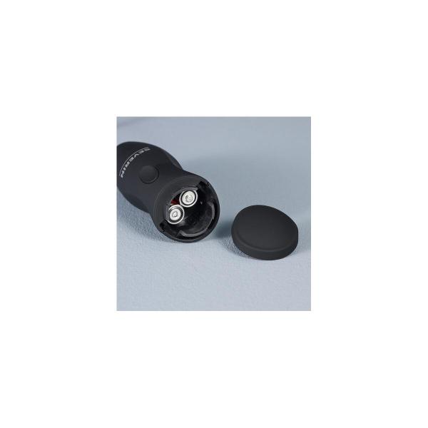 Severin SM 3590 Milchaufschäumer, 11.500U/min, batteriebetrieben, schwarz