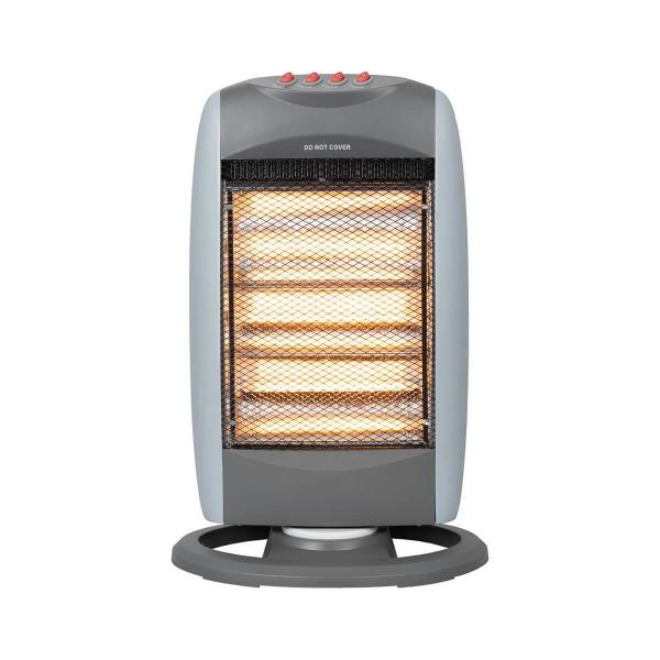 ARDEBO.de Eurom Safe-t-Shine 1200 Compact Strahlungsheizung, 1200W, Kippschutz, Schwenkfunktion (351651)