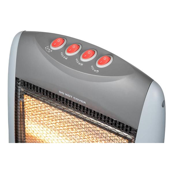 Eurom Safe-t-Shine 1200 Compact Strahlungsheizung, 1200W, Kippschutz, Schwenkfunktion (351651)