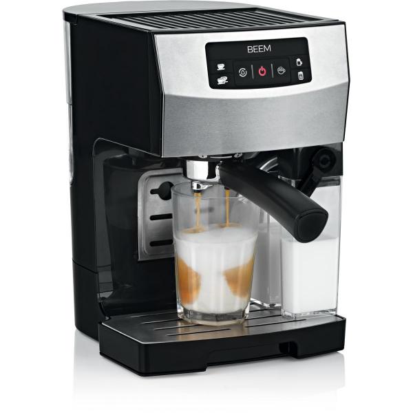 BEEM Siebträger-Maschine Espresso Classico II, 1450 W, 20 bar, schwarz/Edelstahl (07440)