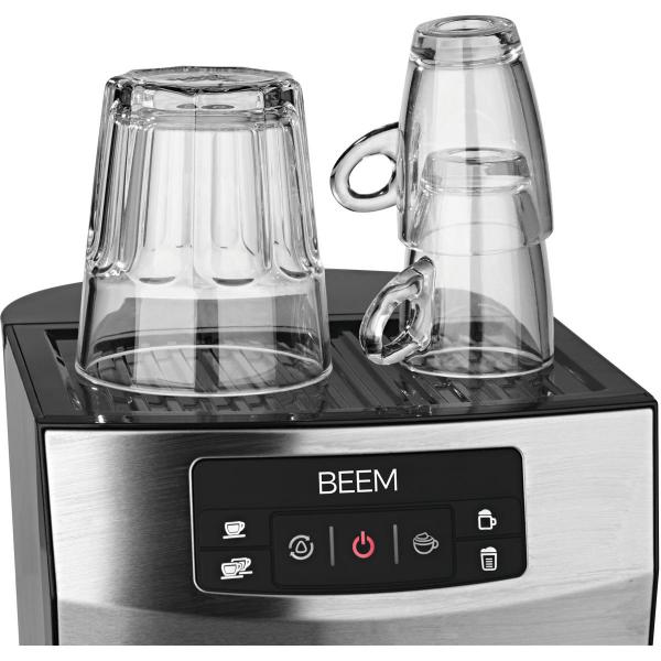 BEEM Siebträger-Maschine Espresso Classico II, 1450 W, 20 bar, schwarz/Edelstahl (07440)