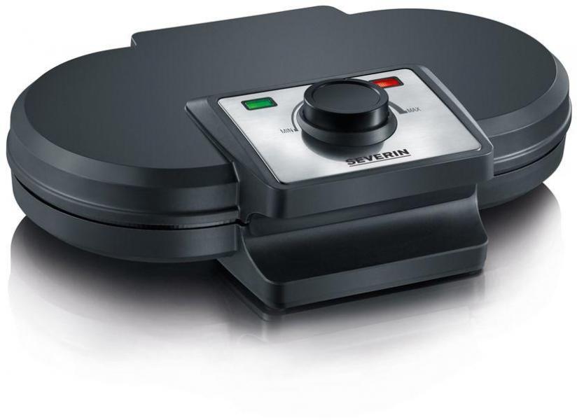 ARDEBO.de Severin WA 2106 Duo-Waffeleisen, 1200 W, Antihaftbeschichtung, schwarz