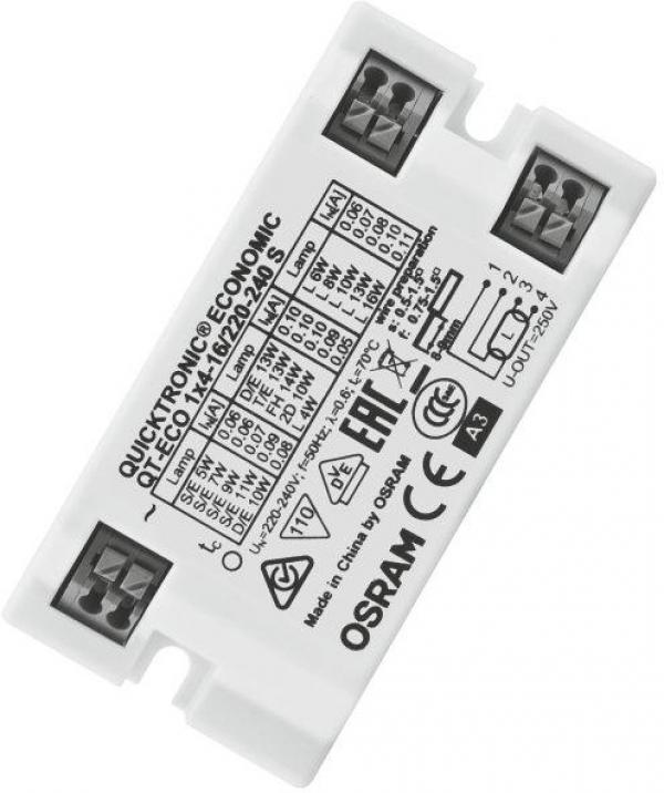 ARDEBO.de LEDVANCE Quicktronic Economic QT-ECO 1X18-24S Elektronisches Vorschaltgerät