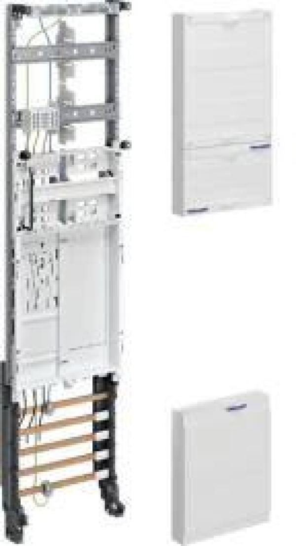 ARDEBO.de Hager ZH3EL27N Komplettfeld, univers Z, 1 Zählerplatz, BKE-I, OKK, H=1050mm, 1-feldig