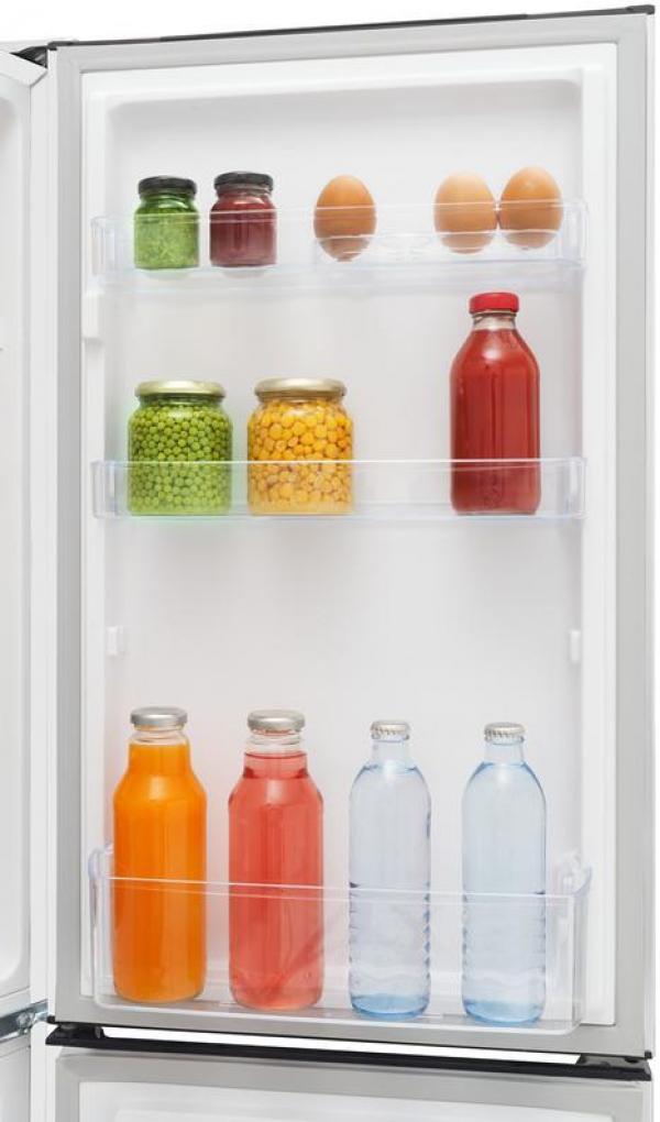 Amica KGCL 384 155-1 W Kühl-Gefrierkombination, 50 cm breit, 157 L, Automatische Abtauung, FrostControl, LED Beleuchtung, weiß