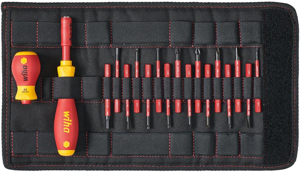 ARDEBO.de Wiha 2831T18 Schraubendreher und Bit Set, 18-tlg.