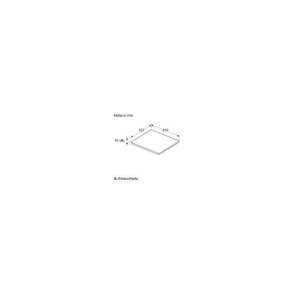 Neff T66TTX4L0 N90 Autarkes Induktionskochfeld, 61 cm breit, Glaskeramik, Twist Pad, 17 Leistungsstufen, Power Boost, Quick start, Home Connect, Topferkennung