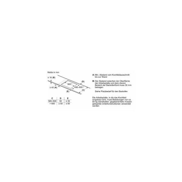 Neff T66TTX4L0 N90 Autarkes Induktionskochfeld, 61 cm breit, Glaskeramik, Twist Pad, 17 Leistungsstufen, Power Boost, Quick start, Home Connect, Topferkennung