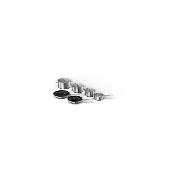 ARDEBO.de Neff Z9406SE0 Topfset, 6-Teilig, induktionsgeeignet, Edelstahl