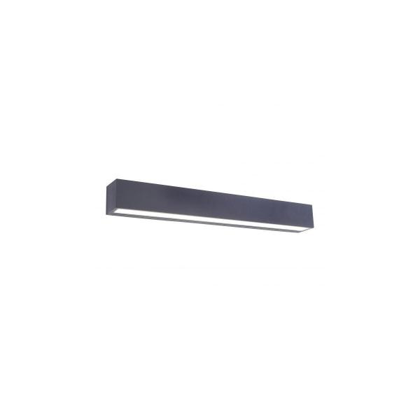 ARDEBO.de Paul Neuhaus LED Außenwandleuchte, anthrazitfarben, eckig, modernes Design, IP65, 37W, 3600lm (9676-13)