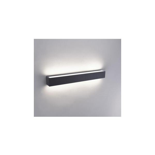Paul Neuhaus LED Außenwandleuchte, anthrazitfarben, eckig, modernes Design, IP65, 37W, 3600lm (9676-13)