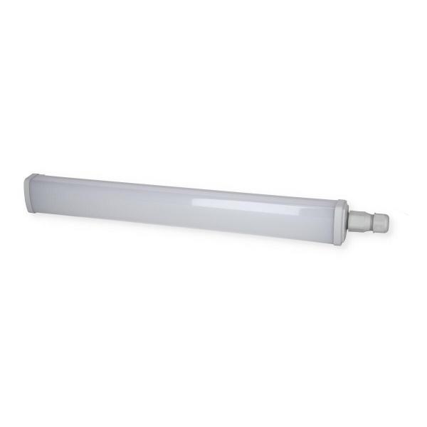 Philips Feuchtraumleuchte LEDINAIRE WT060C Waterproof WT060C LED18S/840 PSU L600, 15W, 1800lm, 4000K, grau (36007299)