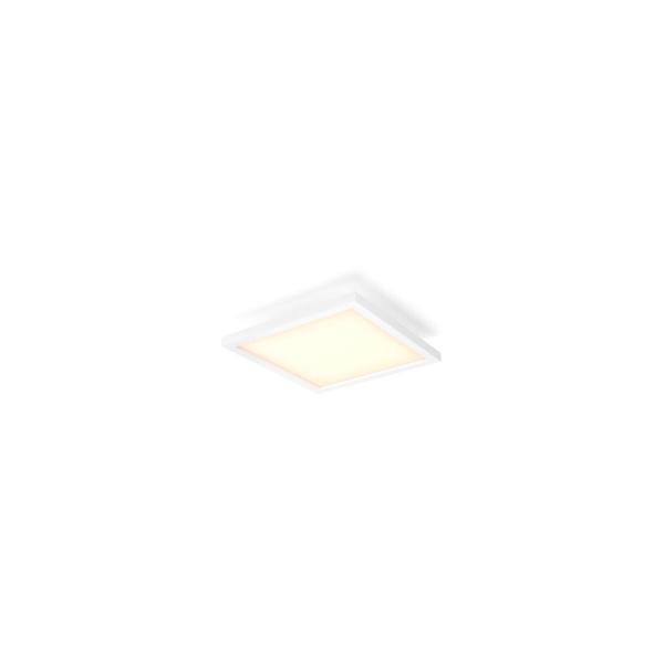 ARDEBO.de Philips Hue Aurelle Quadratisches LED Panel, 30x30cm, Dimmschalter, 19W, 1940lm, 4000K, weiß (929003099201)