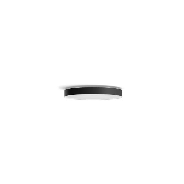 Philips Hue Enrave XL LED Deckenleuchte, Dimmschalter, 48W, 6100lm, 4000K, schwarz (915005997101)
