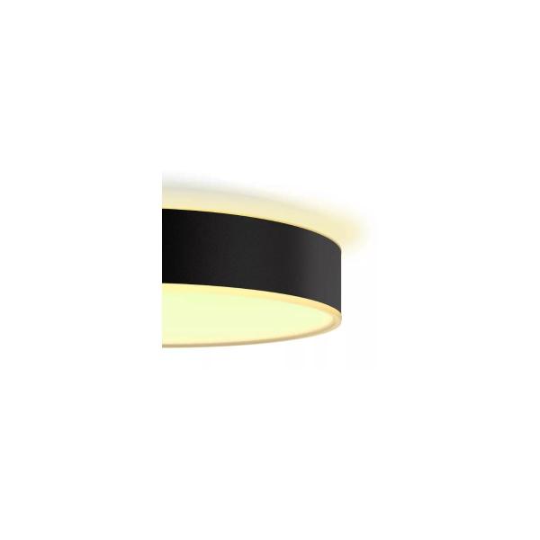 Philips Hue Enrave XL LED Deckenleuchte, Dimmschalter, 48W, 6100lm, 4000K, schwarz (915005997101)