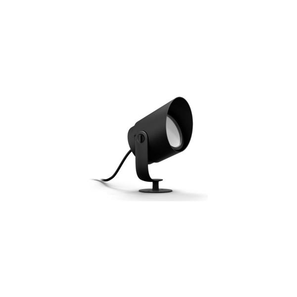 Philips Hue Lily XL Outdoor LED Spot Erweiterung, Außenstrahler, 15W, 1060lm, 4000K, schwarz (915005842601)
