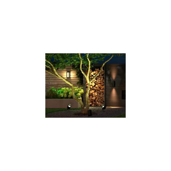 Philips Hue Lily XL Outdoor LED Spot Erweiterung, Außenstrahler, 15W, 1060lm, 4000K, schwarz (915005842601)